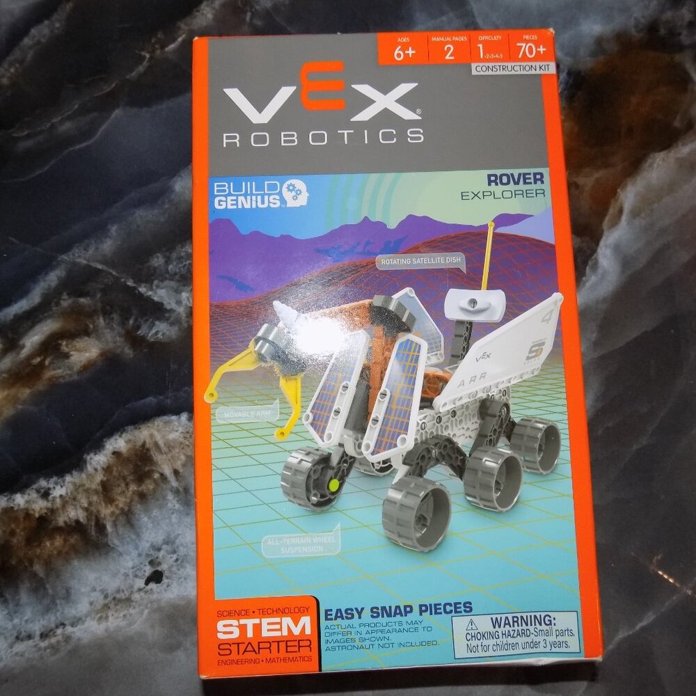 Hex Bug Vex Robotics Rover Explorer Construction Kit STEM Building Kit NEW